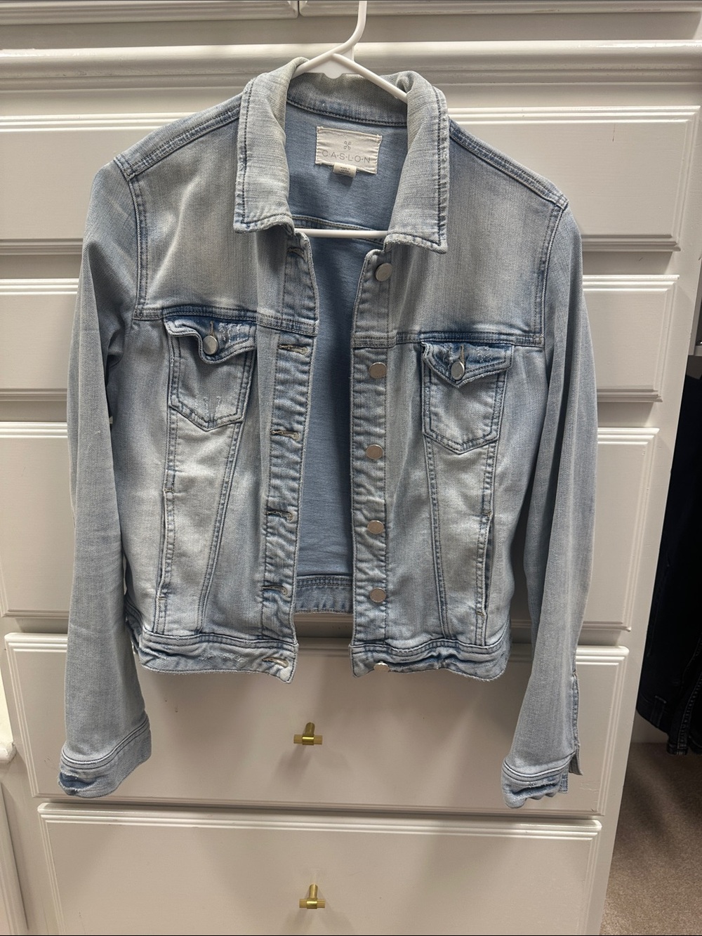 Caslon Light Blue Denim Jean Jacket